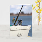 Carte Pêche à la mouche (Fleur jaune)