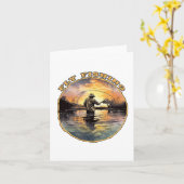 Carte Pêche à la mouche (Fleur jaune)