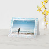 Carte Pêche à la mouche sur mesure "Fishmas" (Fleur jaune)