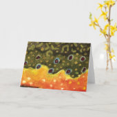 Carte Pêche à la truite (Fleur jaune)