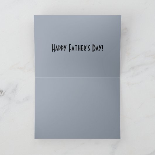 Carte Pêche Blue Funny Désolé Manqué Votre Devis D'Appel (Intérieur)