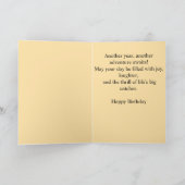 Carte Pêche d'anniversaire (Intérieur)