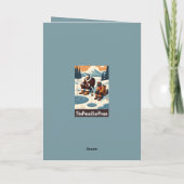 Carte Pêche drôle (Dos)