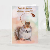 Carte Pêche et cancer stupide (Devant)