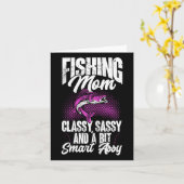 Carte Pêche maman Cly Sy (Fleur jaune)