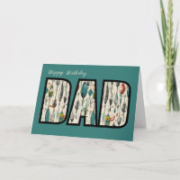 Pêche papa anniversaire avec leurres dans DAD