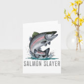 Carte Pêche saumon (Fleur jaune)