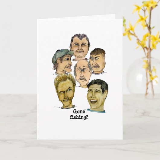 Carte Pêche terminée (Fleur jaune)