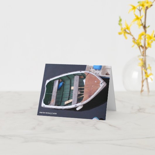 Carte Pêche terminée (Fleur jaune)