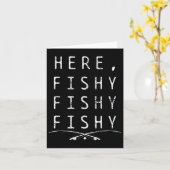 Carte Pêcheur Fisher (Fleur jaune)