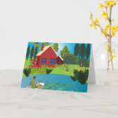 Carte Pêcheurs (Fleur jaune)