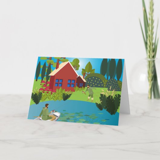 Carte Pêcheurs (Devant)