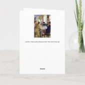 Carte Peder Severin Kroyer - Heure du déjeuner (Dos)