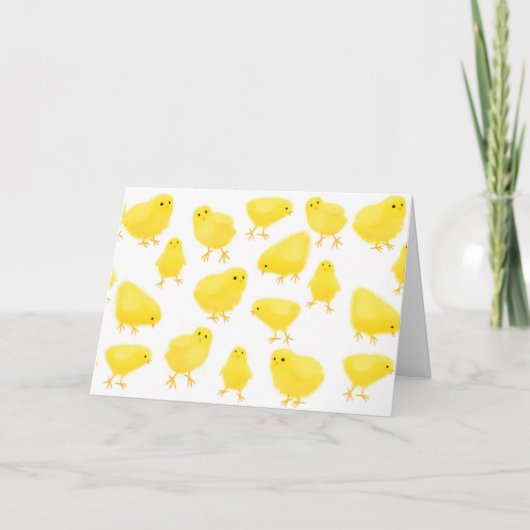 Carte Peeps de Pâques (Devant)