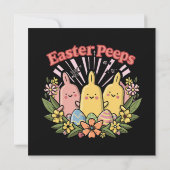 Carte Peeps de Pâques (Dos)