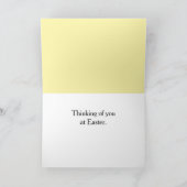 Carte Peeps de Pâques (Intérieur)
