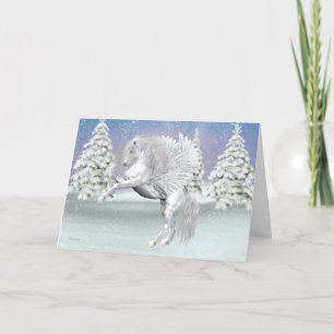Carte Pegasus. Le cheval à ailes