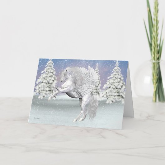 Carte Pegasus. Le cheval à ailes (Devant)