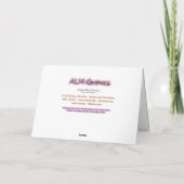 Carte Pegasus Sunset 5" x 7" Std avec enveloppe in (Dos)