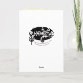 Carte Peindre Cheval Mustang avec Iris et papillons (Dos)