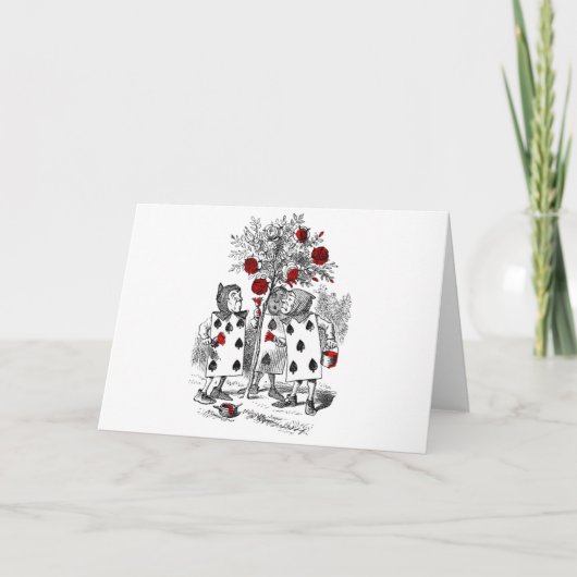 Carte Peindre le rouge Rose (Devant)