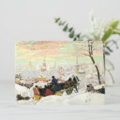 Carte Peinture à bord de l'aube (Debout devant)