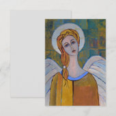 Carte Peinture à l'huile d'Angel Gardien (Devant / Derrière)