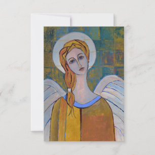 Carte Peinture à l'huile d'Angel Gardien