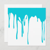 Carte Peinture à séchage bleu (Devant / Derrière)