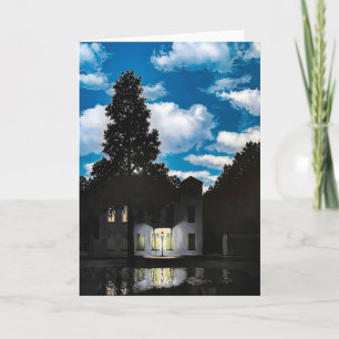 Carte peinture artistique de Rene Magritte