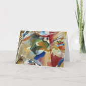 Carte Peinture avec Centre Vert | Kandinsky (Devant)