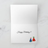 Carte Peinture d'anniversaire du Labrador (Intérieur)