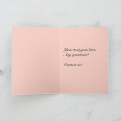 Carte Peinture de couple romantique vintage et cheval (Intérieur)