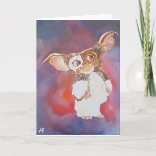 Carte Peinture de créature orientale par Alfred Fox (Devant)