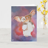 Carte Peinture de créature orientale par Alfred Fox (Fleur jaune)