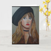 Carte Peinture de la sorcière blanche par Alfred Fox (Fleur jaune)