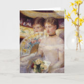 Carte Peinture de Mary Cassatt (Fleur jaune)