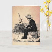 Carte Peinture de nombre de pi (Fleur jaune)