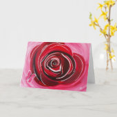 Carte Peinture de rose papillon par Alfred Fox (Fleur jaune)