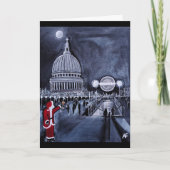 Carte Peinture de Santa à Londres par Alfred Fox (Devant)
