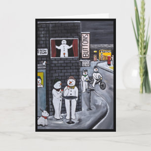 Carte Peinture de Snow Town par Alfred Fox