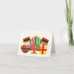 Carte Peinture de table de Kwanzaa