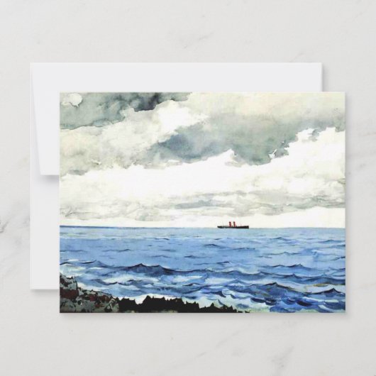 Carte Peinture de Winslow Homer, Bermudes (Devant)