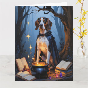 Carte Peinture d'Halloween blanc