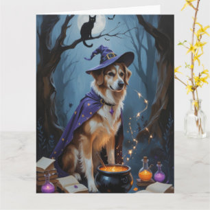 Carte Peinture d'Halloween fantaisiste