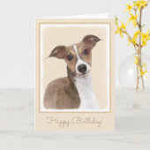 Carte Peinture grecque italienne - Belle peinture origin (Fleur jaune)