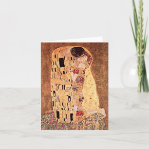 Carte Peinture Kiss Gustav Klimt