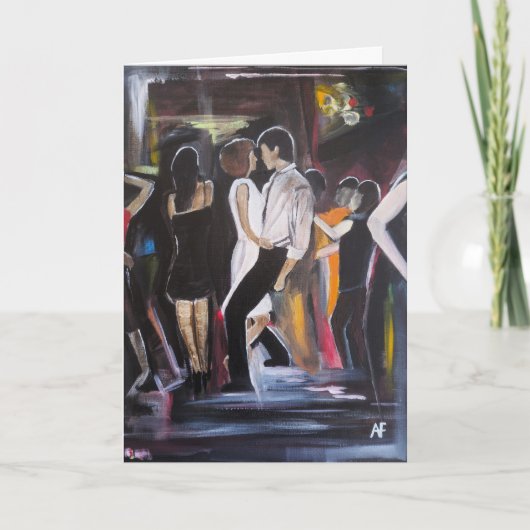 Carte Peinture Mambo Night par Alfred Fox (Devant)
