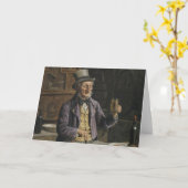 Carte Peinture potable de bière (Fleur jaune)