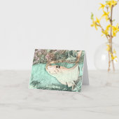 Carte Peinture sous-marine Stingray (Fleur jaune)